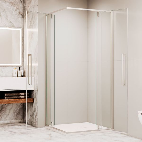 Душевой уголок RGW SV-33 06323388-11 80x80 см профиль хром стекло прозрачное