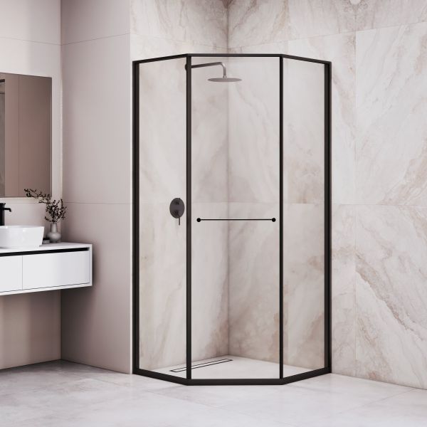 Душевой уголок RGW SV-82B "L" 33328282-14L 80x120 см чёрный