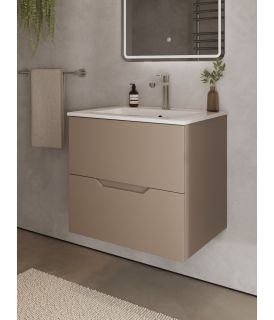 Тумба c раковиной Agger Свит SWE600ETLT-3610W 60 см латте матовый