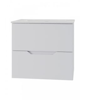 Тумба c раковиной Agger Свит SWE600ETWH-3610W 60 см белый матовый