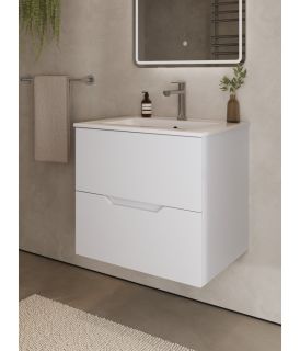 Тумба c раковиной Agger Свит SWE600ETWH-3610W 60 см белый матовый