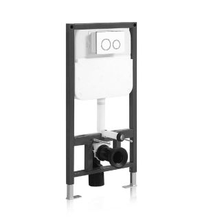 Система инсталляции для унитазов RGW SWI-03 80420303-01 с кнопкой смыва