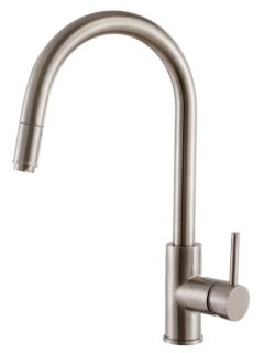 Смеситель для кухни Haiba HB70304-5 сталь Смеситель для кухни Haiba HB70304-5 сталь