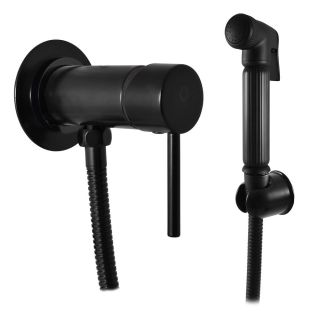 Гигиенический душ со смесителем Rav Slezak Seina SE947/1CMAT черный Гигиенический душ со смесителем Rav Slezak Seina SE947/1CMAT черный