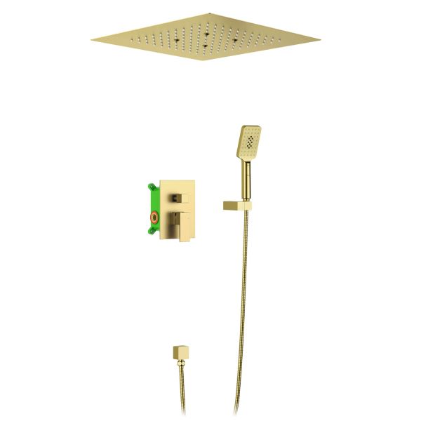 Душевой комплект Timo Selene SX-2029/17SM золото матовое Душевой комплект Timo Selene SX-2029/17SM золото матовое