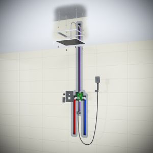 Душевая система Timo Selene SX-2029/03SM чёрный