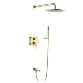 Душевой комплект Timo Saona SX-2379/17SM золото матовое Душевой комплект Timo Saona SX-2379/17SM золото матовое
