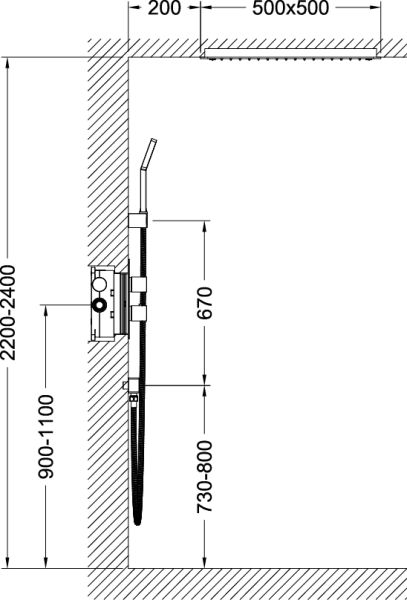 Душевая система Timo Petruma SX-5029/00SM с термостатом хром