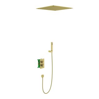 Душевая система Timo Petruma SX-5029/17SM с термостатом золото матовое Душевая система Timo Petruma SX-5029/17SM с термостатом золото матовое