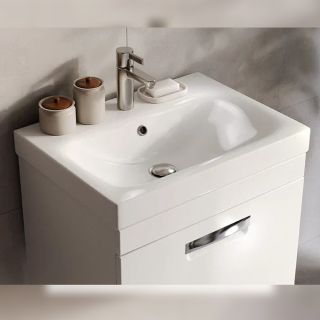 Тумба под раковину подвесная Velvex Estea tp.EST.MOD.60.1Y, 60 см Тумба под раковину подвесная Velvex Estea tp.EST.MOD.60.1Y, 60 см