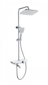 Душевая стойка Wonzon & Woghand WW-B3099-A-CR с термостатом хром