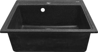 Кухонная мойка Azario Litos CS00078325 57 см чёрный