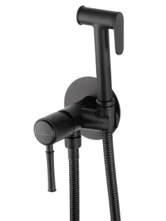 Гигиенический душ со смесителем Wonzon & Woghand Tor WW-88829073-MB чёрный матовый