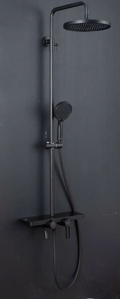 Душевая стойка Gappo G2496-26 чёрный Душевая стойка Gappo G2496-26 чёрный