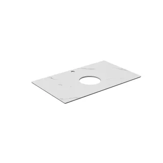 Столешница для накладных раковин Kerama Marazzi Монте Тиберио PL1.SG50008220R\80 80 см белый натуральный