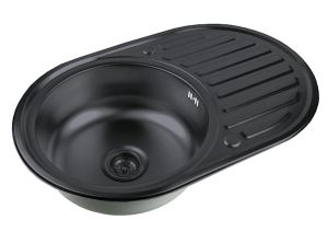 Мойка кухонная Zorg Inox PVD SZR 7750  GRAFIT Мойка кухонная Zorg Inox PVD SZR 7750  GRAFIT