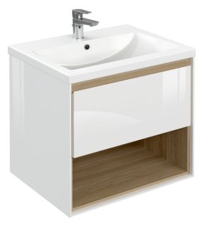 Тумба под раковину Cersanit LOUNA SZ-LOU-CO60/Wh 60см
