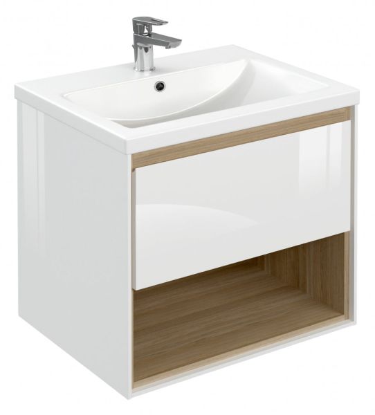 Тумба под раковину Cersanit LOUNA SZ-LOU-CO60/Wh 60см