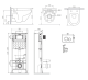Унитаз с инсталляцией  AM.PM SPIRIT V2.0 IS49001.701738