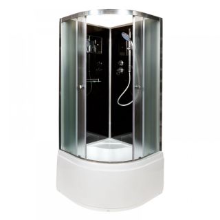 Душевая кабина Deto B90 BLACK 90х90х208 см Душевая кабина Deto B90 BLACK 90х90х208 см