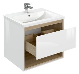 Тумба под раковину Cersanit LOUNA SZ-LOU-CO60/Wh 60см