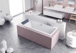 Ванна акриловая EXCELLENT Pryzmat Slim 160x75