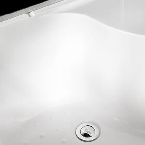 Душевая кабина Deto L 810 стандартная BLACK 100х100х215 см
