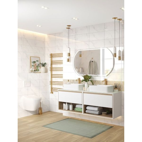 Зеркало Cersanit Design LU-LED090*100-d-Os 100x60 см с антизапотевателем