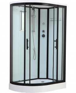 Timo Standart T-6602 Black R душевая кабина (120*85*220)