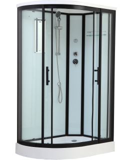 Timo Standart T-6602 Black R душевая кабина (120*85*220) Timo Standart T-6602 Black R душевая кабина (120*85*220)