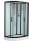 Timo Standart T-6602 Black R душевая кабина (120*85*220)