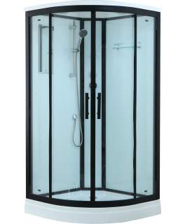 Timo Standart T-6609 B Black душевая кабина (90*90*220) Timo Standart T-6609 B Black душевая кабина (90*90*220)