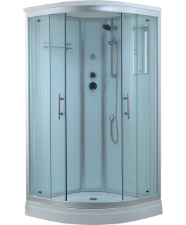 Timo Standart T-6609 S Silver душевая кабина (90*90*220) Timo Standart T-6609 S Silver душевая кабина (90*90*220)