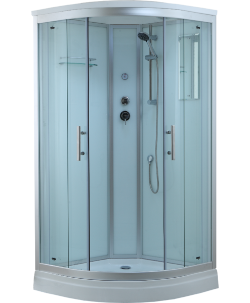 Timo Standart T-6609 S Silver душевая кабина (90*90*220)