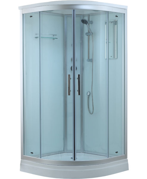 Timo Standart T-6609 S Silver душевая кабина (90*90*220)