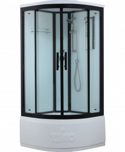 Timo Standart T-6690 B Black душевая кабина (90*90*220)