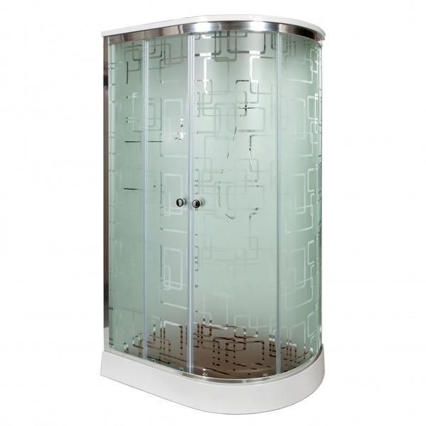 Душевая кабина Deto ЕМ1511 L стандартная 110х80х220 см