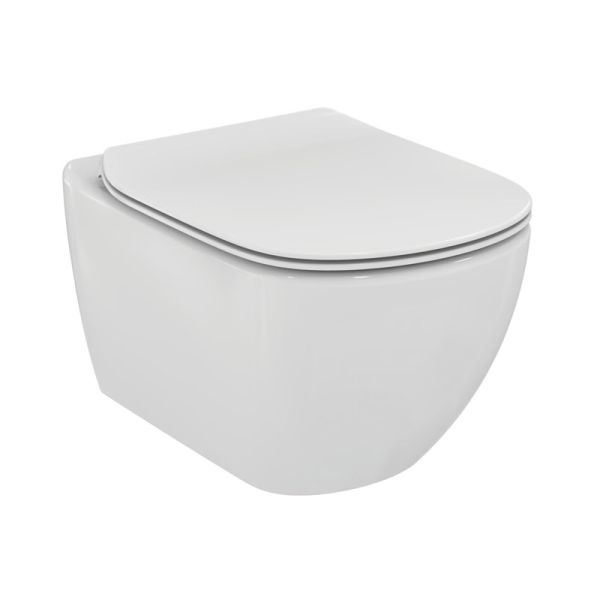 Подвесной унитаз Ideal Standard TESI T0079V1 Silk White AquaBlade