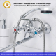 Смеситель для ванны с душем РМС SL138-143P хром
