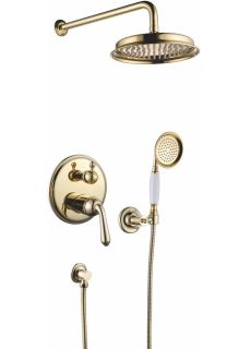 Душевая система Rose R0235E золото Душевая система Rose R0235E золото