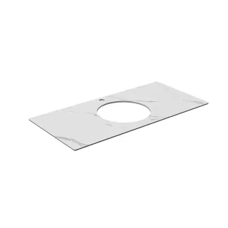 Столешница для накладных раковин Kerama Marazzi Монте Тиберио PL5.SG50008220R\100 100 см белый натуральный