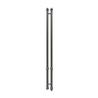 Полотенцесушитель электрический Indigo Гэтсби 2 DG2E120-10GFM 10x120 см графит металлик