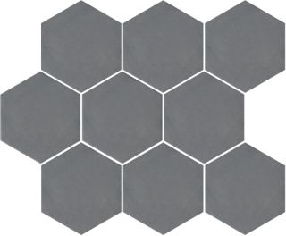 Керамогранит Kerama Marazzi SG1002N Тюрен серый темный матовый из 9 частей 12x10.4x0,7