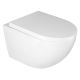 Унитаз подвесной Azario Ormi AZ-0253VD безободковый торнадо белый