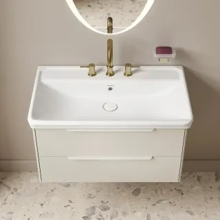Раковина Kerama Marazzi Элеганс KMELWb80GWh3 80 см белый