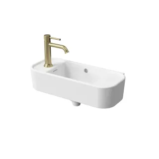 Раковина Kerama Marazzi Элеганс KMELWb51MWh1Lh 51 см белый матовый