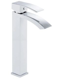 Смеситель для раковины Rose R1511F белый/хром Смеситель для раковины Rose R1511F белый/хром