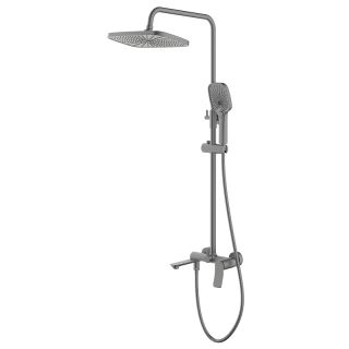 Душевая стойка Azario Escaro AZ-K2374GR графит