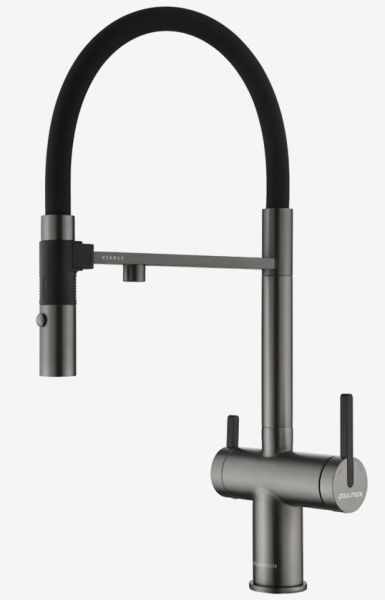 Смеситель для кухни Paulmark Gravity Gr213188-B беретта Смеситель для кухни Paulmark Gravity Gr213188-B беретта