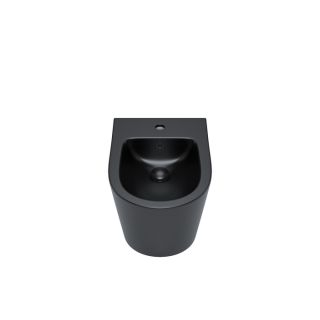 Комплект унитаз и биде IDDIS Калипсо (Calipso) CALR3BMi73 чёрный матовый